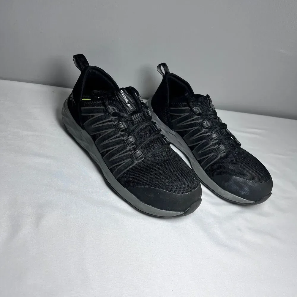 Reebok Work RB2211 Astroride Alloy Toe Shoes Black Men’s 5.5 Women’s 7.5 Safety